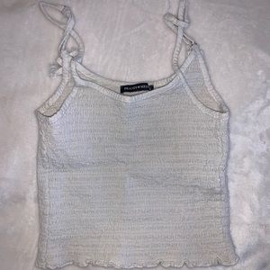 white brandy melville tank top